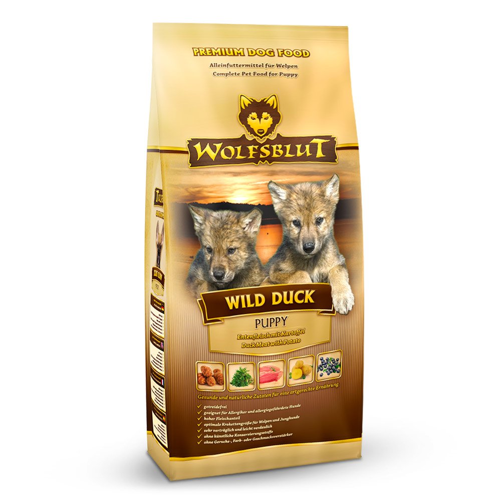 Wolfsblut Trockenfutter - Wild Duck PUPPY