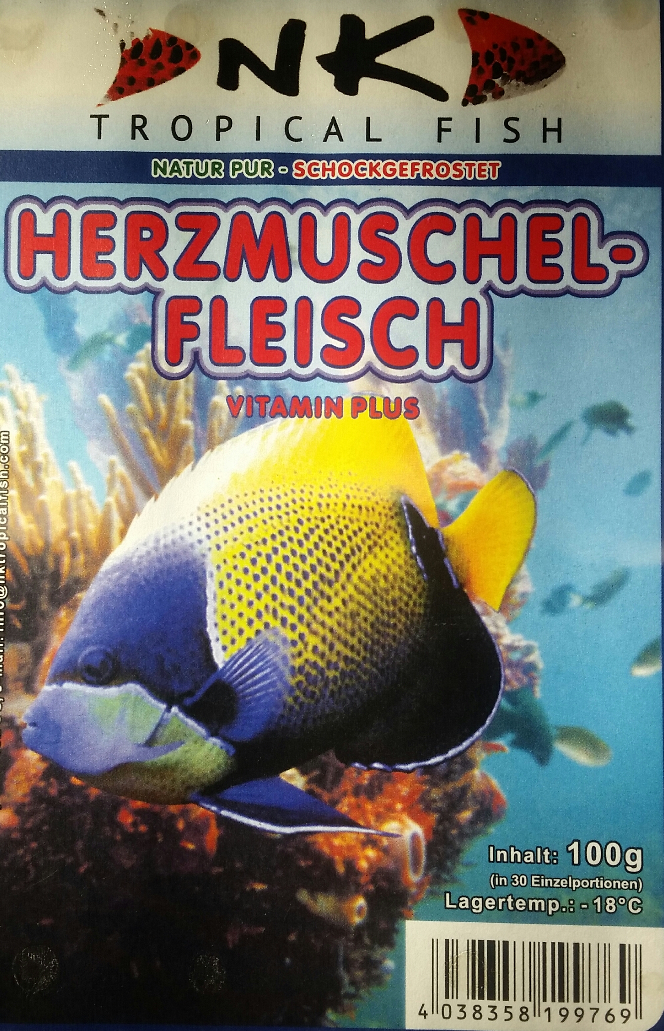 NK-Tropical - Frostfutter-Blister - Herzmuschelfleisch