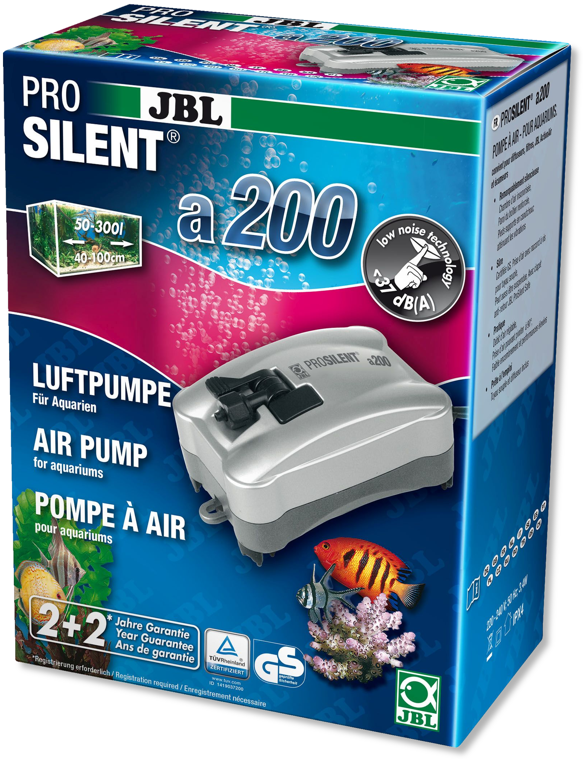 JBL Aquaristik - ProSilent a200 Luftpumpe