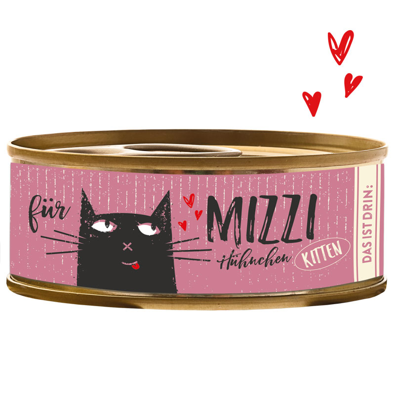 Kitten - Katze Nassfutter - Mizzi - Hühnchen