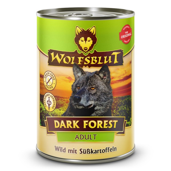 Wolfsblut Nassfutter - Dark Forest - Wild mit Süßkartoffel