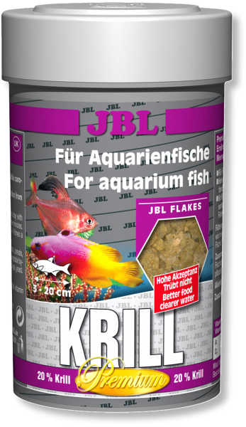 JBL - Krill Premium-Hauptfutterflocken für alle Aquarienfische 250ml