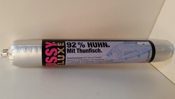 Nassfutter - Pussy Deluxe - Huhn mit Thunfisch