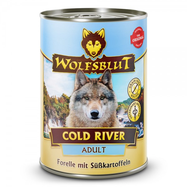 Wolfsblut Nassfutter - Cold River - Forelle mit Süßkartoffel