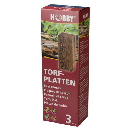 HOBBY Aquaristik - Torfplatten 3Stk.