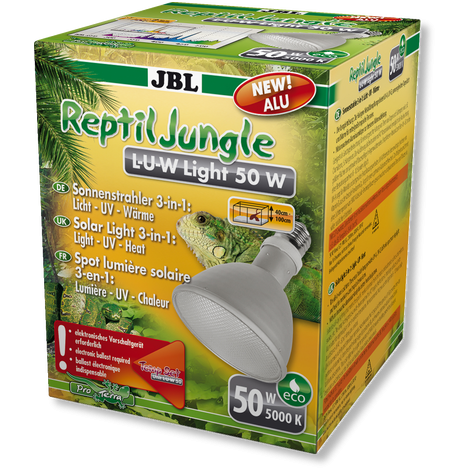 JBL - ReptilJungle L-U-W Light alu Breitstrahler für Regenwaldterrarien