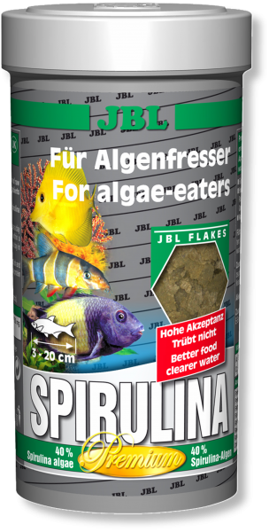 JBL - Spirulina Premium Hauptfutter für Algenfresser