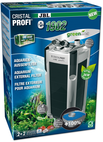 JBL Aquaristik - CristalProfi e1902 greenline Außenfilter