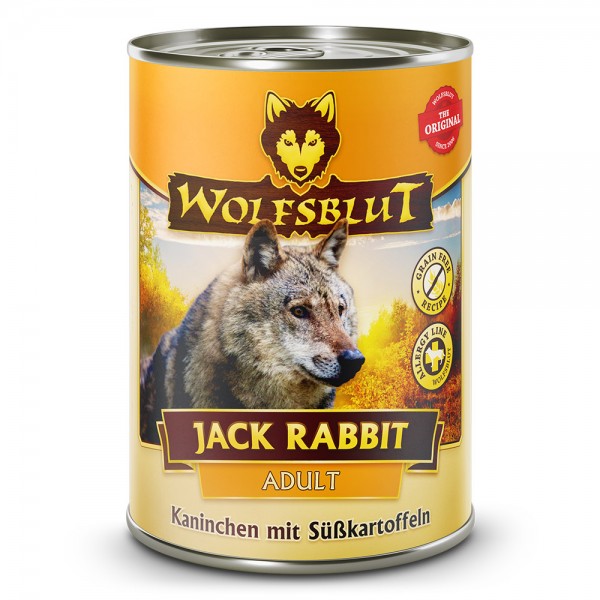 Wolfsblut Nassfutter - Jack Rabbit - Kaninchen mit Gemüse