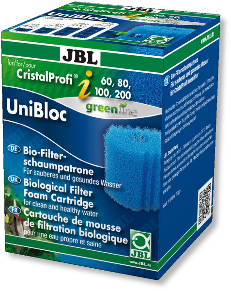 JBL - UniBloc CristalProfi i60/80/100/200 Ersatz-Schaumstoffpatrone