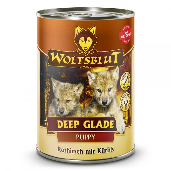 Wolfsblut Nassfutter - Deep Glade PUPPY - Rothirsch mit Kürbis