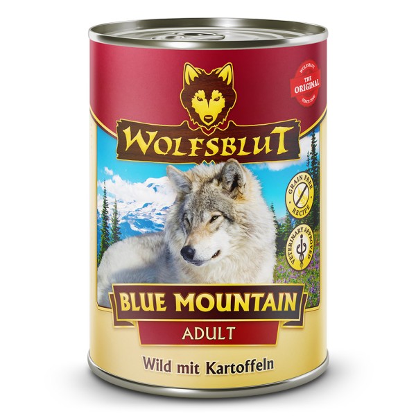 Wolfsblut Nassfutter - Blue Mountain - Wild mit Kartoffeln