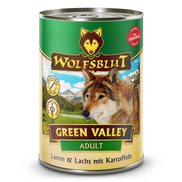 Wolfsblut Nassfutter - Green Valley - Lamm & Lachs mit Kartoffel